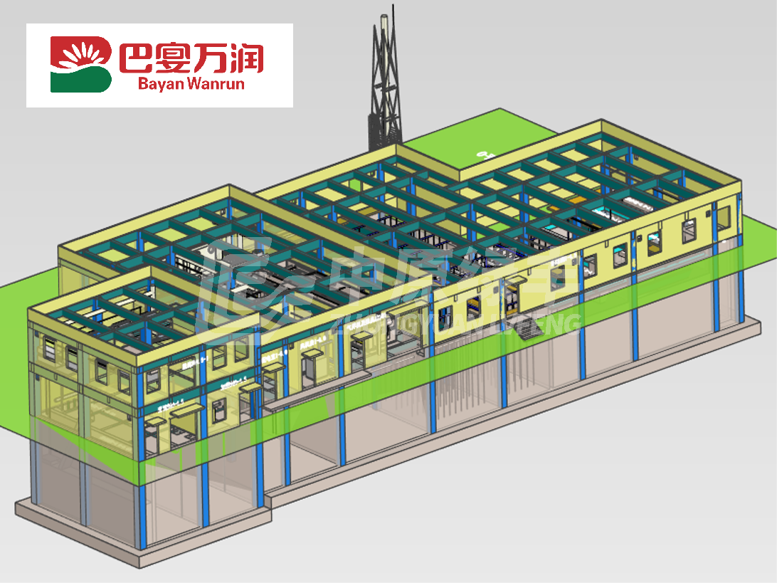 巴彥萬(wàn)潤(rùn)3500m3/d屠宰豬廢水處理工程